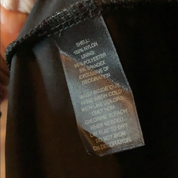 WHBM black sequin blouse size small - Picture 5 of 5